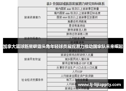 加拿大篮球新星崭露头角年轻球员展现潜力推动国家队未来崛起