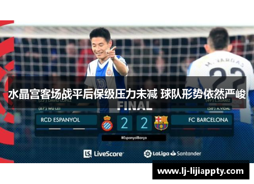 水晶宫客场战平后保级压力未减 球队形势依然严峻